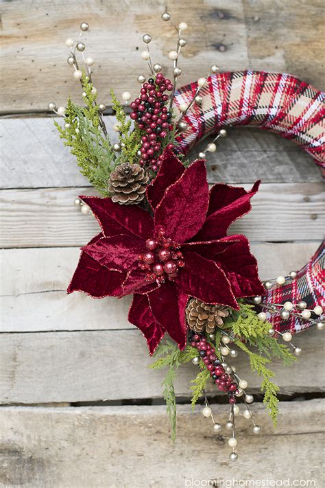 Christmas Wreaths Decorations Diy Wreath Decorating Ideas With Tutorial