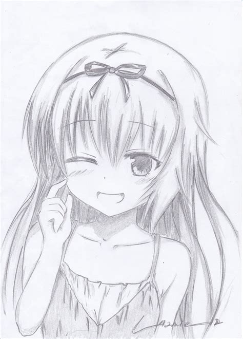 Anime Girl Cute Easy To Draw Otaku Wallpaper