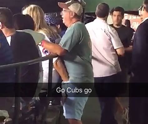 Cubs Fan Gives Handjob At Wrigley Field