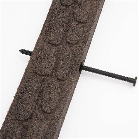Landscape edging coil galvanized steel lawn edge antirust flexibility sturdy for lawns,borders and pathway,6.3 inch by 16 feet. Multy Home EZ Border Stones 4 ft. Earth Rubber Garden ...