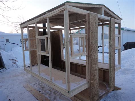 My Ice Shack updated pics | Ice fishing house, Ice fishing ...