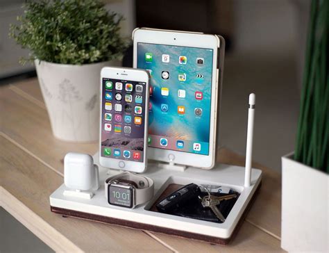 Apple Docking Station Organizer For 3 Device Idoqq Ultimate 3 Multi