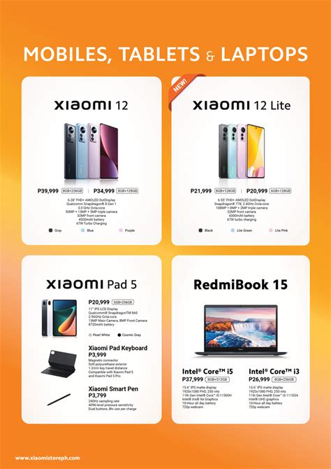 Look Xiaomi Mi Store Product Catalog For Septembernovember 2022