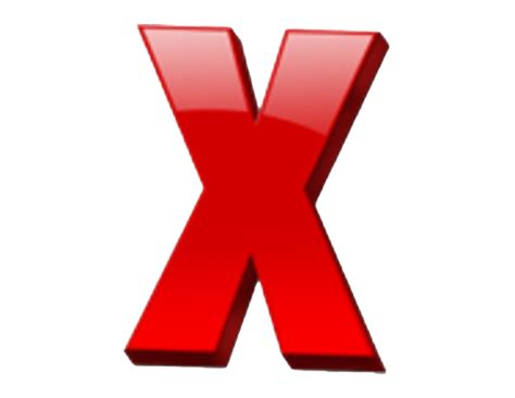 X Letter Png Transparent Images Png All