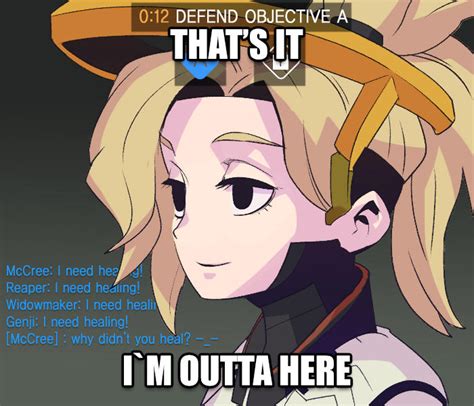 Mercy Overwatch Know Your Meme