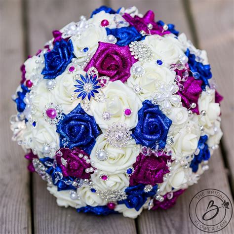 Royal Blue And Purple Wedding Bouquets Bouquets New Model