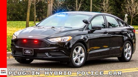 Ford Fusion Energi Plug In Hybrid Police Car Youtube