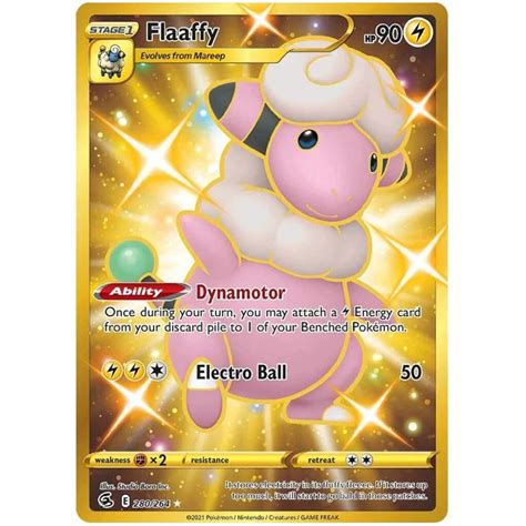 Flaaffy 280264 Secret Rare Pokemon Card Swsh Fusion Strike