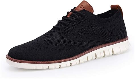 Mens Mesh Oxford Breathable Walking Shoes Casual Lightweight Lace Up