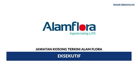 To connect with alam flora sdn bhd's employee register on signalhire. Jawatan Kosong Terkini Alam Flora ~ Eksekutif • Kerja ...