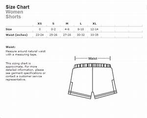 Size Chart In Motion Shorts Sheshreds Co