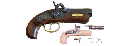 Traditions Philadelphia Derringer Pistol Kit 45 Cal Muzzle