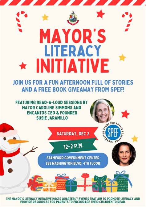 Mayors Literacy Initiative Announcements Stark