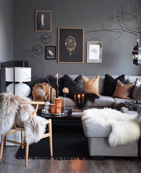 10 Dark Living Room Ideas That Will Welcome Autumn Daily Dream Decor