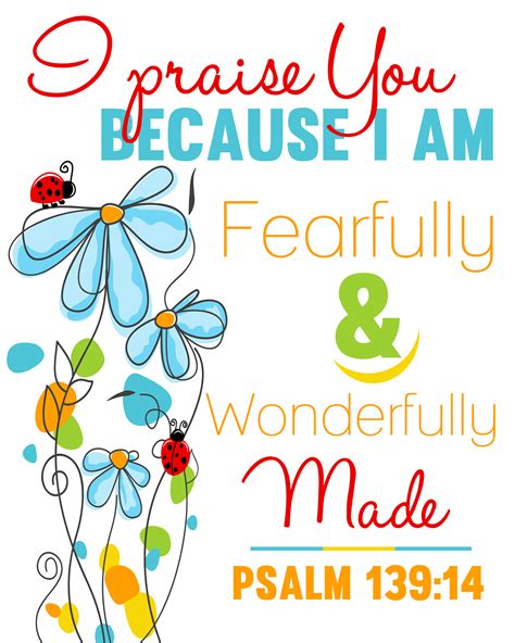 Fearfully And Wonderfully Made Free Printable Printable Word Searches