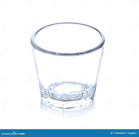 Empty Glass Isolated On White Background Stock Photo Image Of Empty