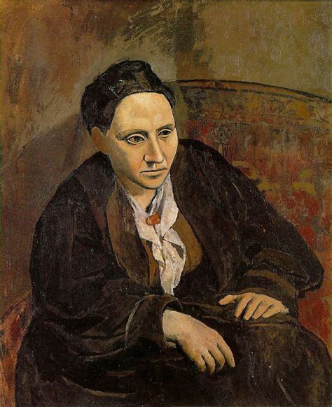 Pablo Picasso Gertrude Stein 1905 06 Picasso Portraits Pablo