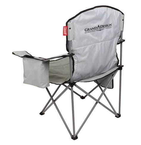 If you have every spent time outdoors you probable have used a collapsible chair at some point. Coleman Cooler Quad Chair - Grand Design Merchandise