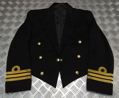 Vintage Mess Dress Officer Jacket Royal Navy Commander Rank 1967