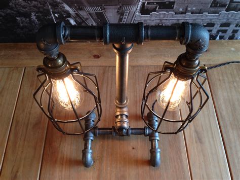 The Steampunk Industrial Style Table Lamp Adorable Home