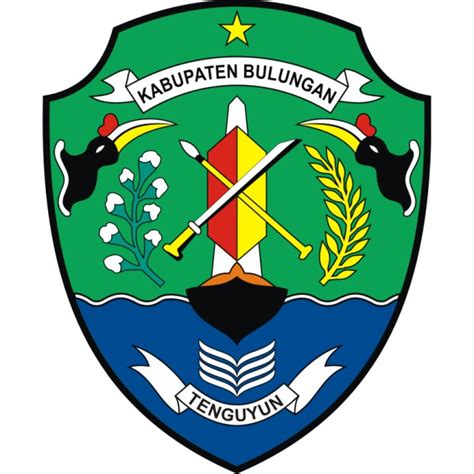 Jual Bordir Murah Logo Emblem Kabupaten Bulungan Bordir Komputer