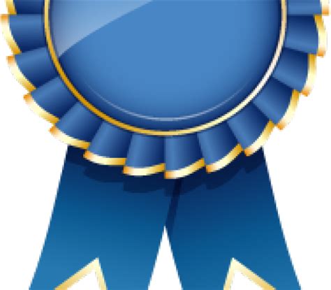 Download Winner Ribbon Clipart 1st 2nd 3rd Place Blue And Gold Ribbon
