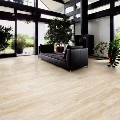 It uses the uniclick system like laminate flooring. TrafficMASTER Allure Ultra Aegean Travertine Natural 12 in. x 23.82 in. Resilient Vinyl Tile ...