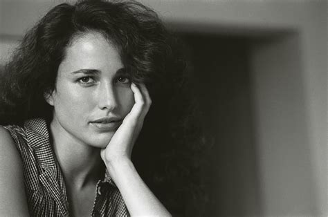 Andie Macdowell Celebrity Headshots Anti Aging 80s Guys Andre