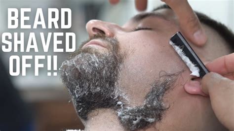 He Said Shave My Beard Off With A Straight Razor Youtube
