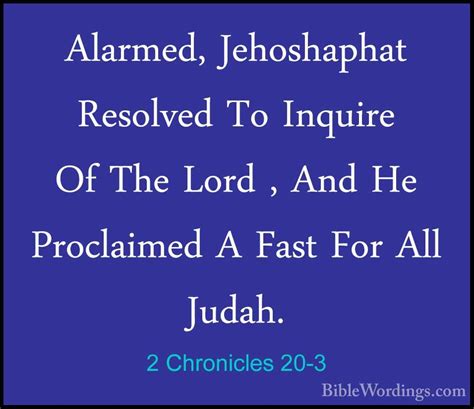 2 Chronicles 20 Holy Bible English
