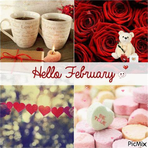 Girly Hello February Animated Image Pictures Photos And Images For