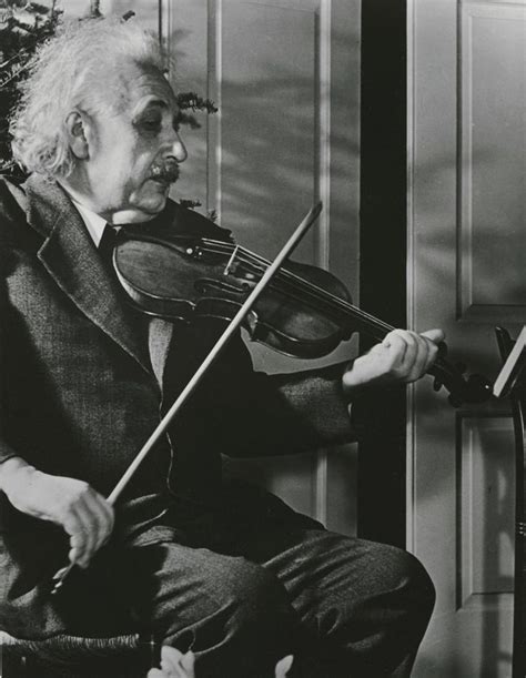 Albert Einstein Playing Violin 1941 By Hansel Mieth Einstein Albert