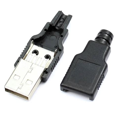 Usb 4 Pin Connector Met Plastic Cover Pcf Electronics
