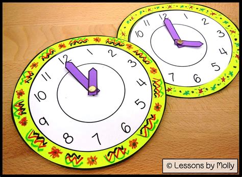 Sign up for expressvpn today we may earn a commission for purchases using our links. Lessons by Molly: Analog Paper Clock for Kids with ...