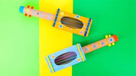 Homemade Guitar Craft - Super Simple