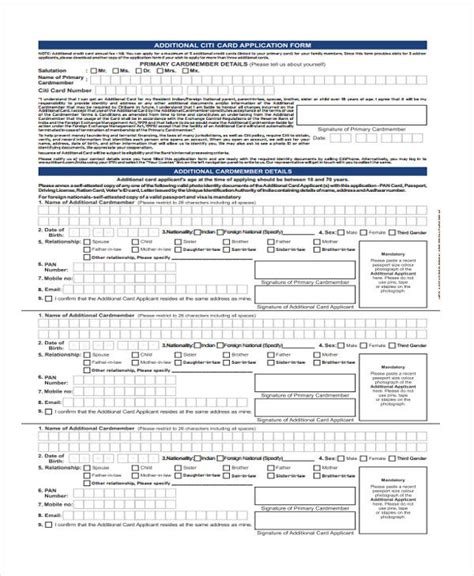 Credit card statements are issued by post, or online, depending on your preferences. FREE 28+ Sample Credit Application Forms in PDF | MS Word | Excel