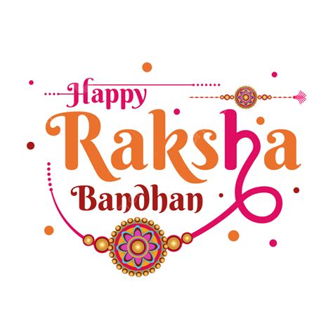 Happy Raksha Bandhan Vector Png Images Happy Raksha Bandhan Greeting