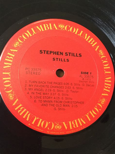 Stephen Stills Stills Stereo Vinyl Lp 1972 Columbia Records Pc Etsy
