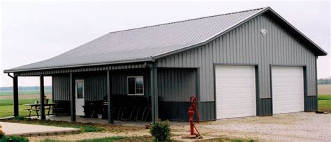 With siding exterior and decorative details, this plan is reminiscent of a country barn.it would be perfect temporary quarters during construction of your. Image result for Barn Living Pole Quarter With Metal Buildings | Steel building homes, Metal ...