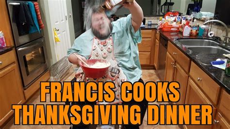 The perfect plate for thanksgiving dinner photo fy. FRANCIS COOKS THANKSGIVING DINNER - YouTube