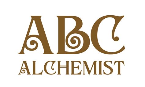Alchemist Alchemist Fonts Lettering