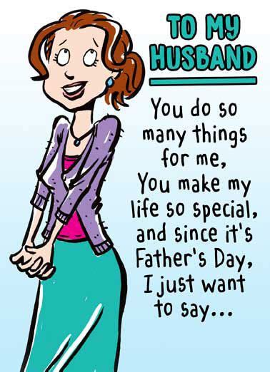 Printable Fathers Day Cards Husband Free
