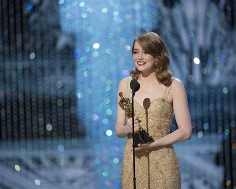 Emma Stone Wins Best Actress At The 2017 Oscars