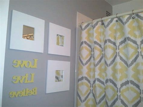 Yellow & Gray bathroom inspiration | Yellow bathroom decor ... Without these accessories, your bathroom will look dishevelled.