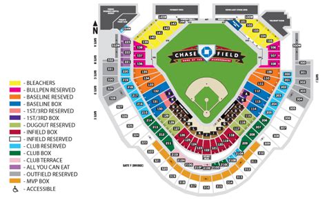Chase Field Gate Map Living Room Design 2020