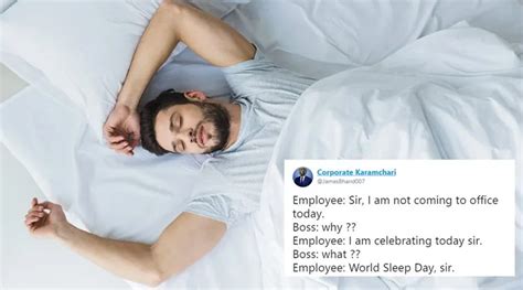 People Mark World Sleep Day With Lots Of Jokes Trending News The Indian Express