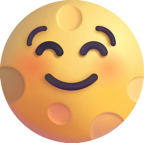 Full Moon Face Emoji Download For Free Iconduck