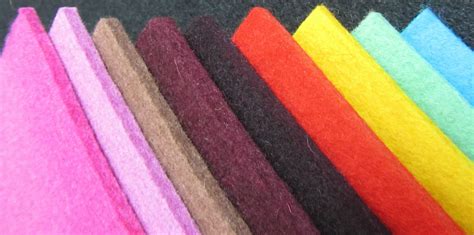 Industrial Custom Dyed Wool Felt Colored Pressed Wool Felt
