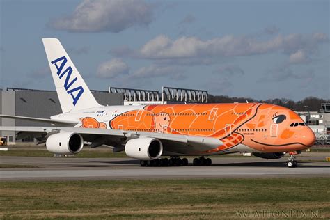 Civil Airliners All Nippon Airways Ana Airbus A380 800