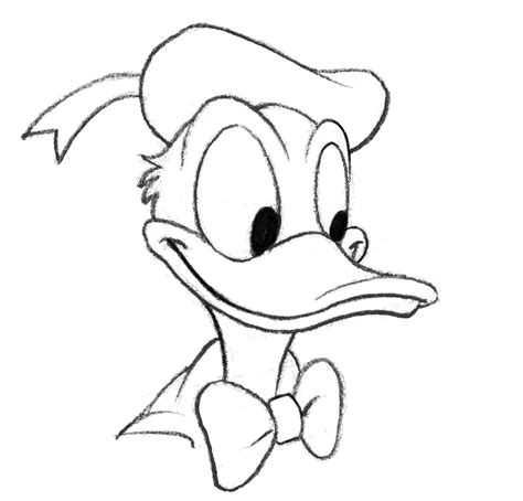 Donald Duck Art Drawing Skill